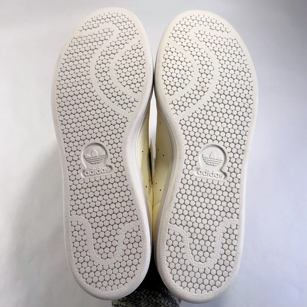 NEW Adidas Stan Smith Sneakers Womens 11 Cream Pink Mint Casual Retro Athleisure